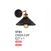 Đèn tường nghệ thuật VT 01 CHÓA CỤP