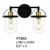 Đèn tường nghệ thuật VT 28/2